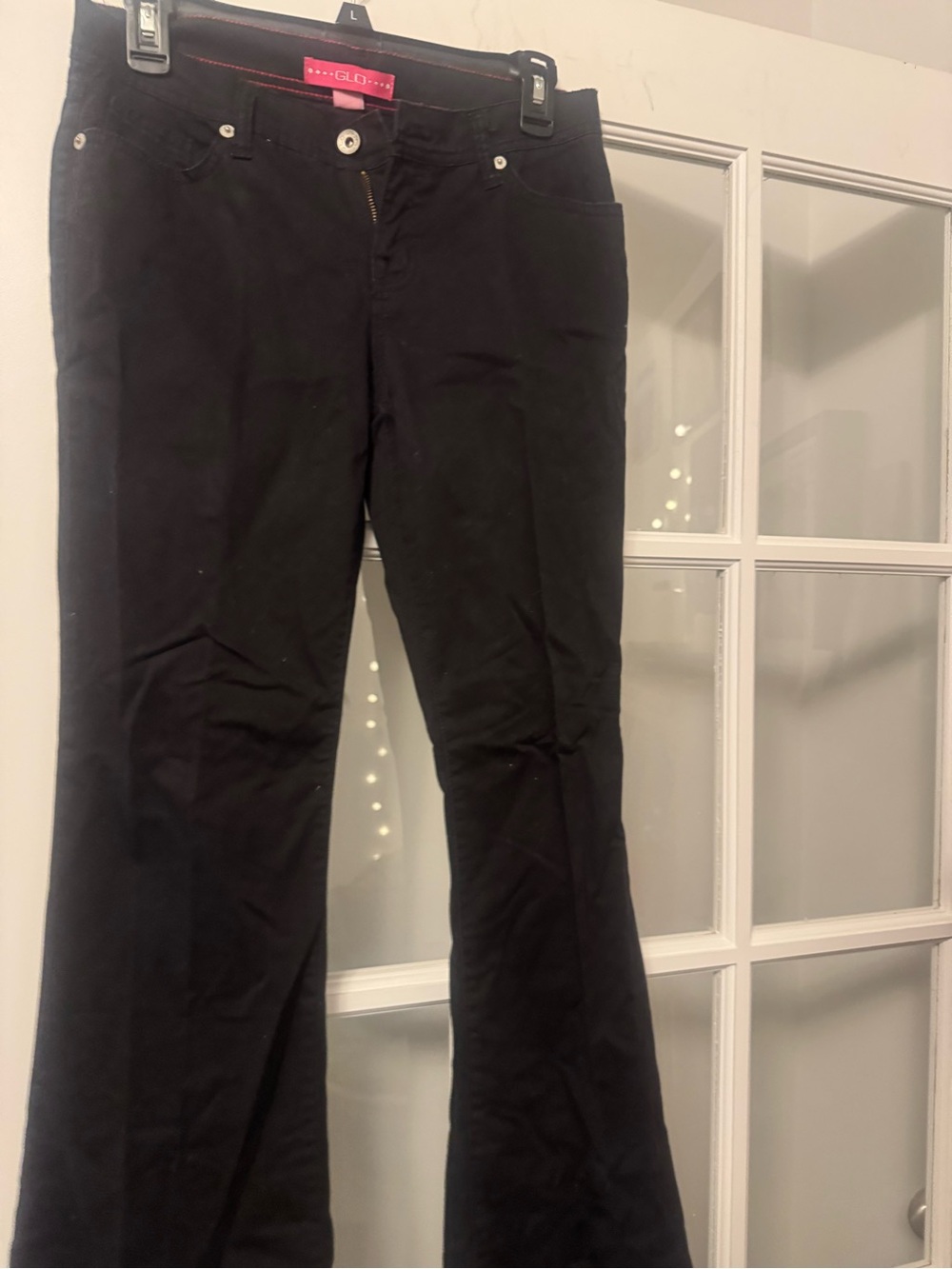 GLO jeans Black Bootcut Stretch Pants